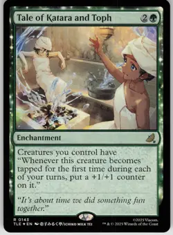 MTG Tale of Katara and Toph Foil NM Avatar: The Last Airbender: Eternal-Legal Ma - Image 1