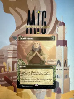 Wolrdly Tutor 🔥 Borderless NonFOIL 🔥 MTG NM (0314) Avatar the Last Airbender - Image 1