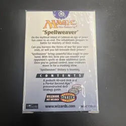 (NEW) 1998 🔥 Magic The Gathering Portal Second Age Spellweaver Deck SEALED - Image 2