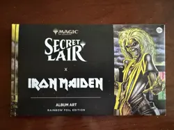 Magic The Gathering Secret Lair x Iron Maiden: Album Art - Rainbow Foil Edition - Image 1