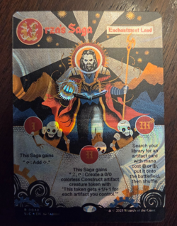 MTG Urza's Saga Secret Lair Countdown Encyclopedia Halo Foil 48 NM Pack Fresh - Image 1