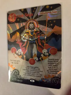 MTG Urza's Saga Secret Lair Countdown Encyclopedia Halo Foil 48 NM Pack Fresh - Image 2