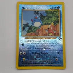 Marill 11/18 Southern Islands Reverse Holo Pokemon Trading Card Game - MP - Image 1
