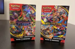 Pokemon Mega Evolution & Phantasmal Flames Booster Bundle - LOT OF 2 - SEALED - Image 1