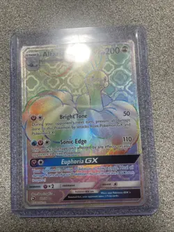 Pokemon TCG Altaria GX Dragon Majesty Holo Card 72/70 Secret Rare - Image 1