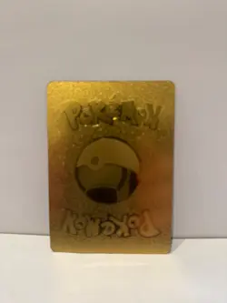 Pokemon Slowpoke & Psyduck TAG TEAM GX Gold Foil Art Collectors Item - Image 2