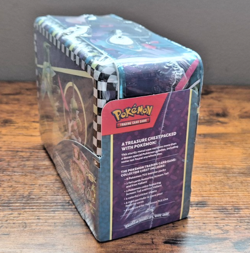 Pokemon TCG Collector Treasure Chest Lunchbox Tin Sealed 6 Packs 171635 - Image 3