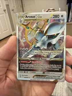 Pokemon TCG Arceus VSTAR Metal Ultra-Premium Collection 123/172 Brilliant Stars - Image 1