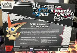 Pokemon Black Bolt & White Flare Victini Illustration Collection Box SV [SEALED] - Image 2
