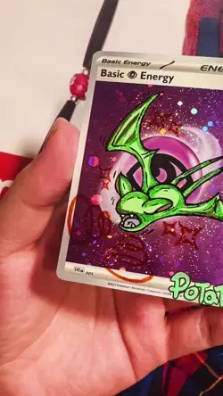Pokemon TCG Brock's shining Zubat Gym Heroes Unlimited 24/132 Hand draw DIY 🌀🌀 - Image 2
