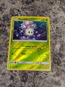 Morelull 16/149 Sun & Moon Base Set Pokemon Reverse Holo Foil Nice! - Image 1