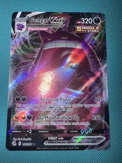 Pokemon TCG Gengar VMAX 157/264 Swsh08: Fusion Strike - Image 1