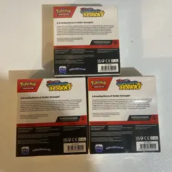 Pokemon TCG Surging Sparks Booster Bundle Factory Sealed 3 Boxes - Image 2
