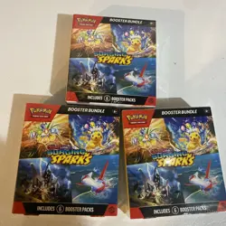 Pokemon TCG Surging Sparks Booster Bundle Factory Sealed 3 Boxes - Image 3