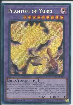 Yugioh! LP Phantom of Yubel - BLTR-EN047 - Secret Rare - 1st Edition Lightly Pla - Image 1