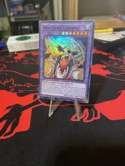 Yugioh JUSH-EN007 - Dracotail Gulamel - Super Rare - Image 1