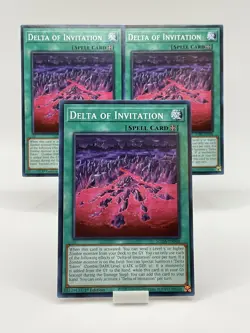Yu-Gi-Oh! Delta Of Invitation SUDA-EN066 1st Ed. X3 (Play Set) - Image 1