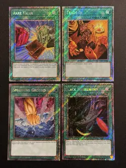2025 YUGIOH RA04 PLATINUM SECRET RARE RARE VALUE NM BONUS SET - Image 1