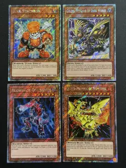 2025 YUGIOH RA04 PLATINUM SECRET RARE BLOWBACK DRAGON NM BONUS SET - Image 1