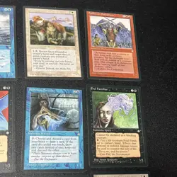 Magic the Gathering Ice Age Lot - 1995 - MTG Vintage - 12 Cards - No Lands - LP - Image 4