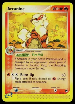 Pokemon Card - Arcanine Sandstorm 15/100 Rare - Image 1