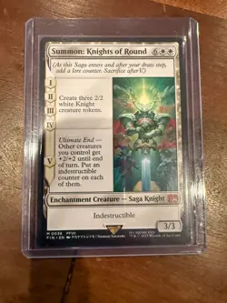 Summon: Knights of Round Magic the Gathering Final Fantasy Card 0036 - Image 1