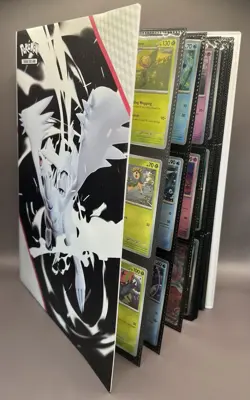 Pokemon White Flare - Complete Base Set 86 Cards with Binder - C/UC/R/DR ex - Image 1