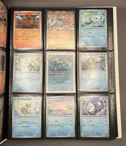 Pokemon White Flare - Complete Base Set 86 Cards with Binder - C/UC/R/DR ex - Image 4