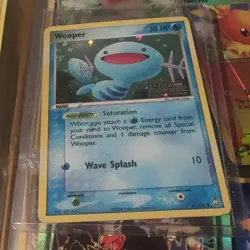 Wooper 81/109 Team Rocket Returns Reverse Holo Stamped Pokemon Card - Image 1