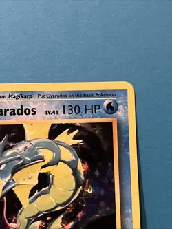 Rare Pokemon Card - Gyarados 34/108 Evolutions Holo NM - Image 3