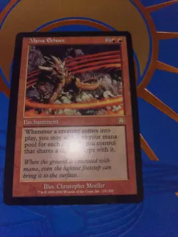MTG English Mana Echoes Light Play Normal Onslaught - Image 1