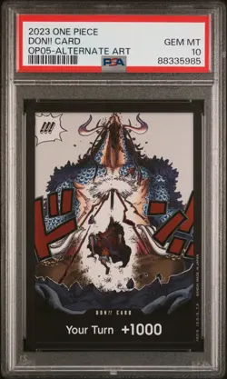 2023 One Piece Luffy Don!! Card OP-05 Awakening of the New Era ENGLISH PSA 10 - Image 1