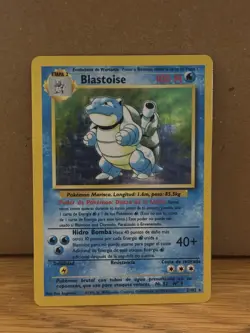 Spanish Blastoise 2000 Base Set 2/102 Holo Pokemon Card - Image 1