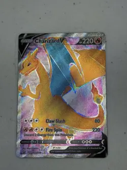 Pokemon TCG Charizard V SWSH050 SWSH: Sword & Shield Promo Card Holo NM - Image 2