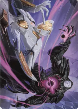 Lightless Evangel Art Card S Art Series: Edge of Eternities 15 LP-NM MTG - Image 1