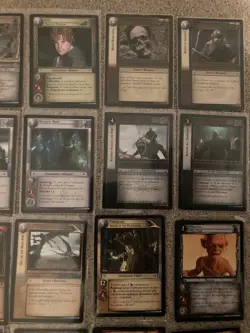 LOTR TCG Lord of the Rings 21 RARE cards from King block MP: Blood Runs Chill ++ - Image 3