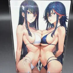 Satsuki/Ryuko Anime Waifu Card Doujin ACG Goddess Holo - Image 2