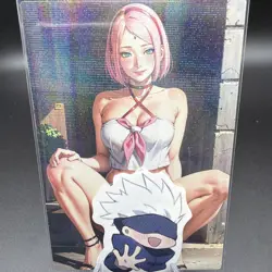 Sakura Haruno Anime Waifu Card Doujin ACG Goddess Holo - Image 1