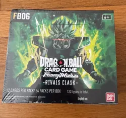Dragon Ball Card Game Fusion World Rivals Clash FB06 Booster Box - New Sealed - Image 1