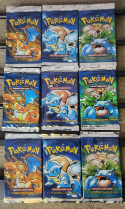 ⭐1st Edition Base/Shadowless Packs - English 1999 Pokemon - EMPTY NO CARDS⭐ - Image 1