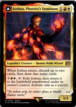 Joshua Phoenix's Dominant #229 NM/M Final Fantasy MTG Magic Rare Card Boros FF16 - Image 1