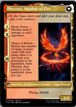 Joshua Phoenix's Dominant #229 NM/M Final Fantasy MTG Magic Rare Card Boros FF16 - Image 2
