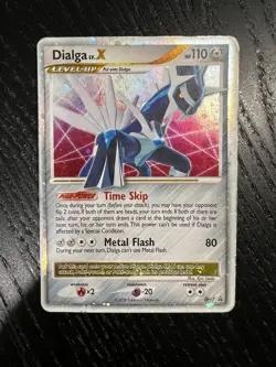 Dialga LV.X DP17 Black Star Promo Rare Holo Pokemon Card - Image 1