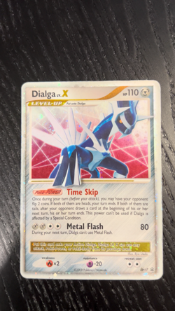 Dialga LV.X DP17 Black Star Promo Rare Holo Pokemon Card - Image 2