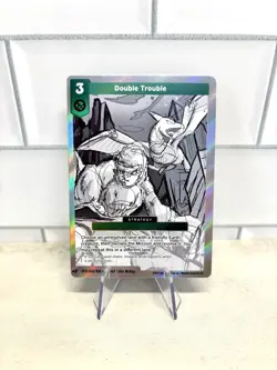 MetaZoo Convention Sketch Card Double Trouble 35/50 Not Redeemed - Image 1