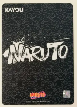 Sasuke Uchiha NARUTO NRSA01-SP-002L5 Naruto Kayou Card - ENGLISH - Heaven Scroll - Image 2