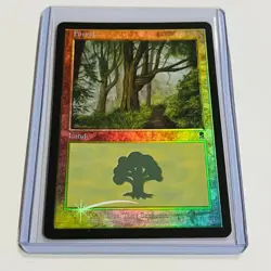 2001 Magic: The Gathering ODYSSEY Forest FOIL 350/350 NM - Image 1