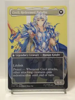 Cecil, Dark Knight (Non-foil) [Borderless] Final Fantasy 0380 Rare MTG - Image 2