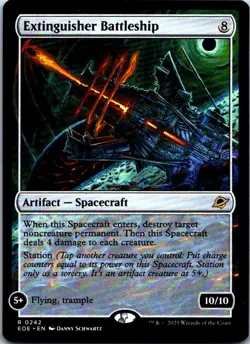 Extinguisher Battleship R Edge of Eternities 242 NM NM-LP - Image 1