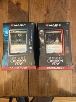 MTG Magic The Gathering Innistrad Crimson Vow BOTH Commander Decks SEALED! - Image 1